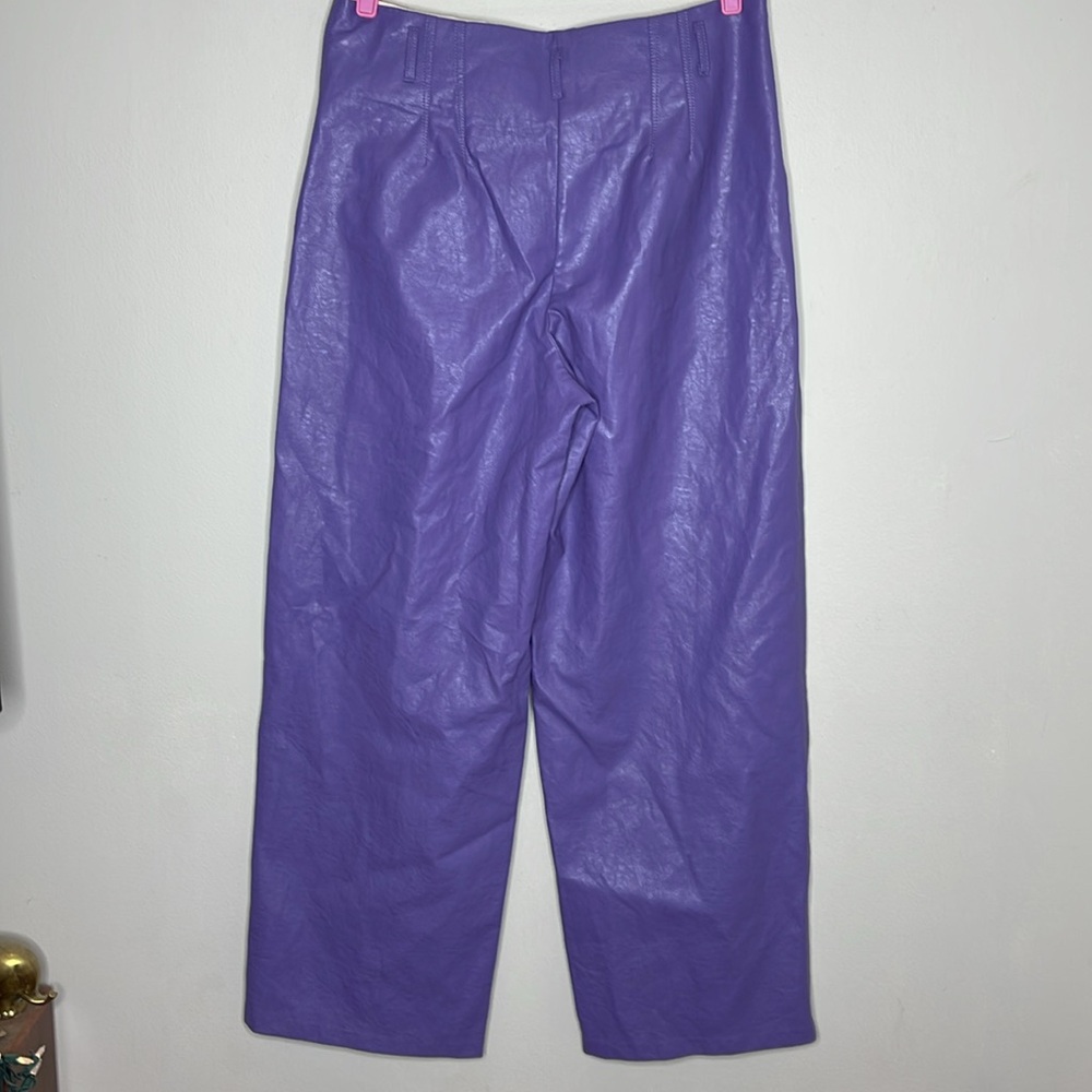Beatrice B‎ Violet Wax Coated Pant - Picture 7 of 11